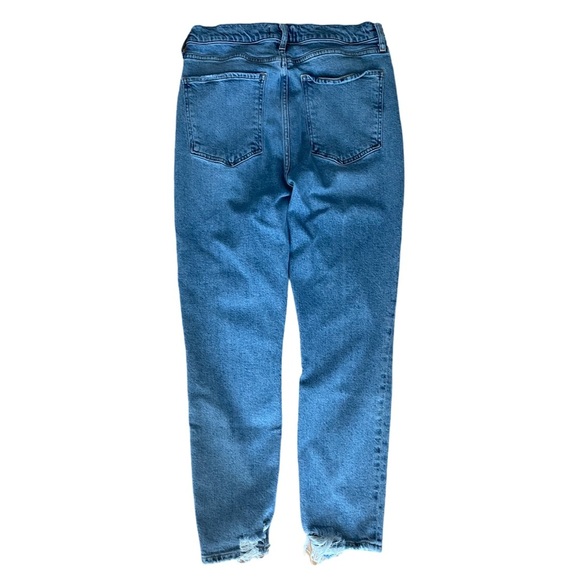 AGOLDE Nico Skinny Straight High Rise Ankle Crop Denim Blue Jean Women's Size 29 - Picture 3 of 11